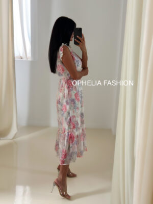 Romantic Chic Bloom – Φόρεμα με λουλουδάτο μοτίβο - Image 2