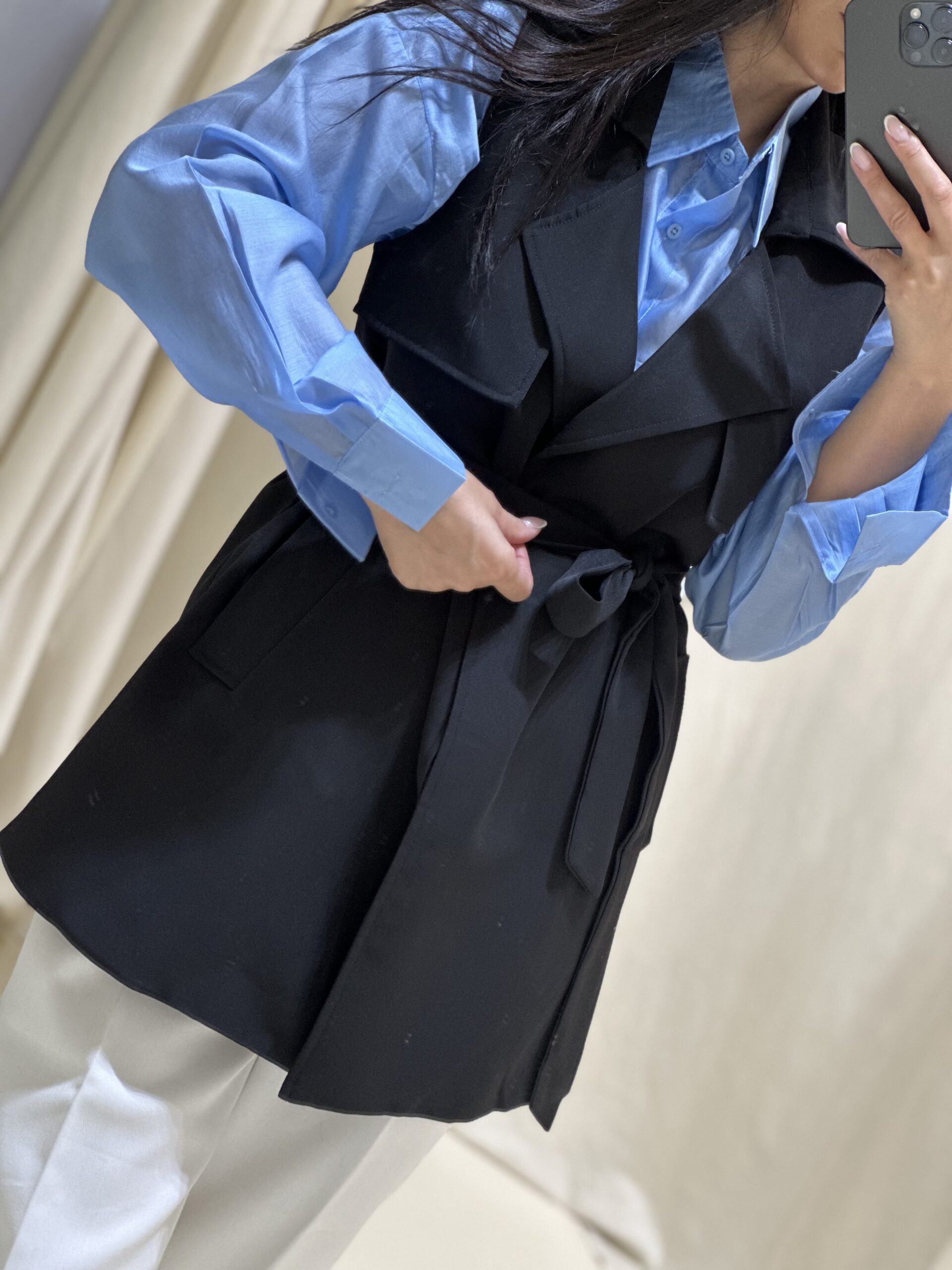 Κλασική Καμπαρντίνα με Ζώνη - Image 4